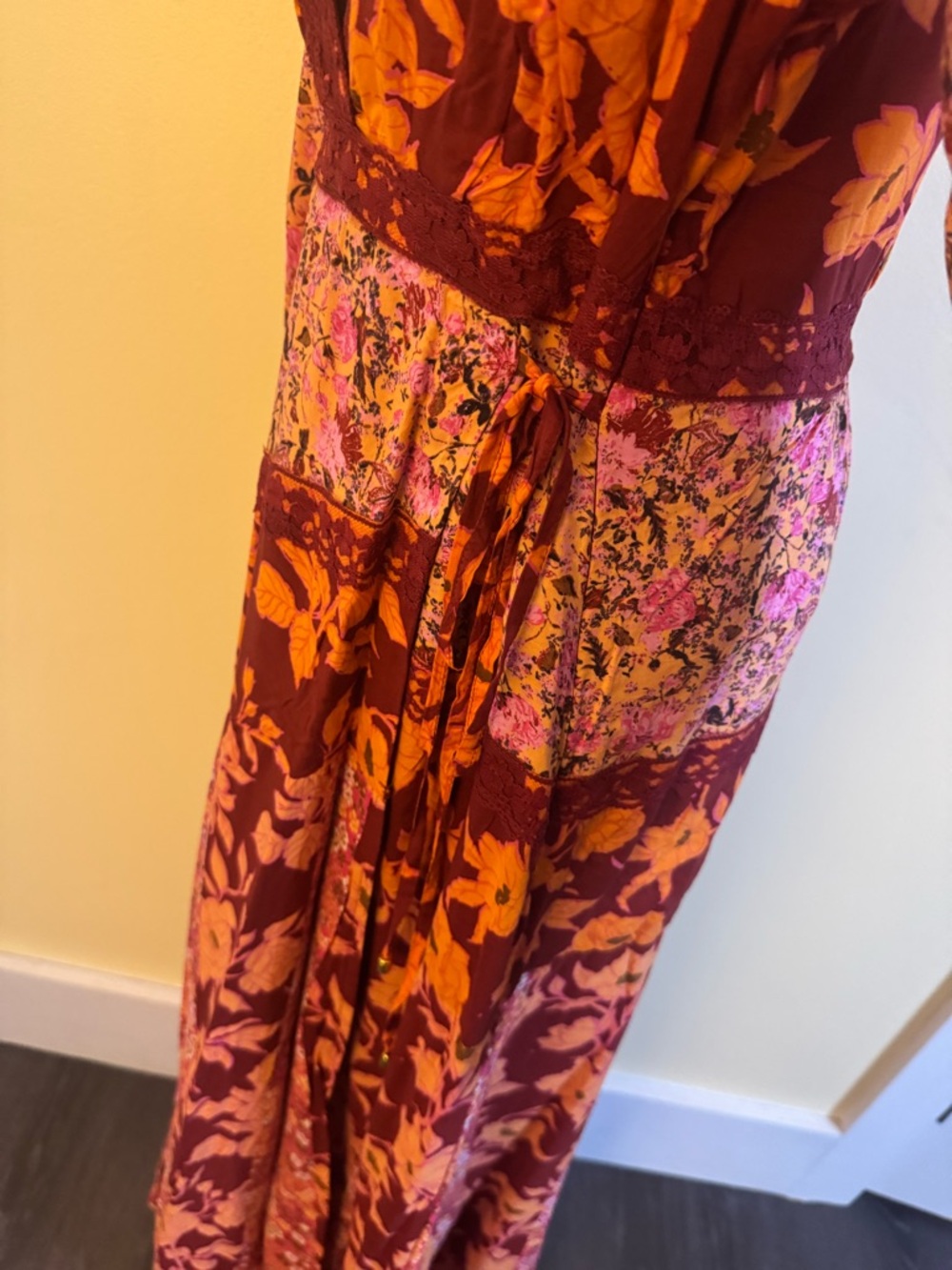 NWOT Free People Tilda Wrap Dress Size Large - Picture 10 of 13